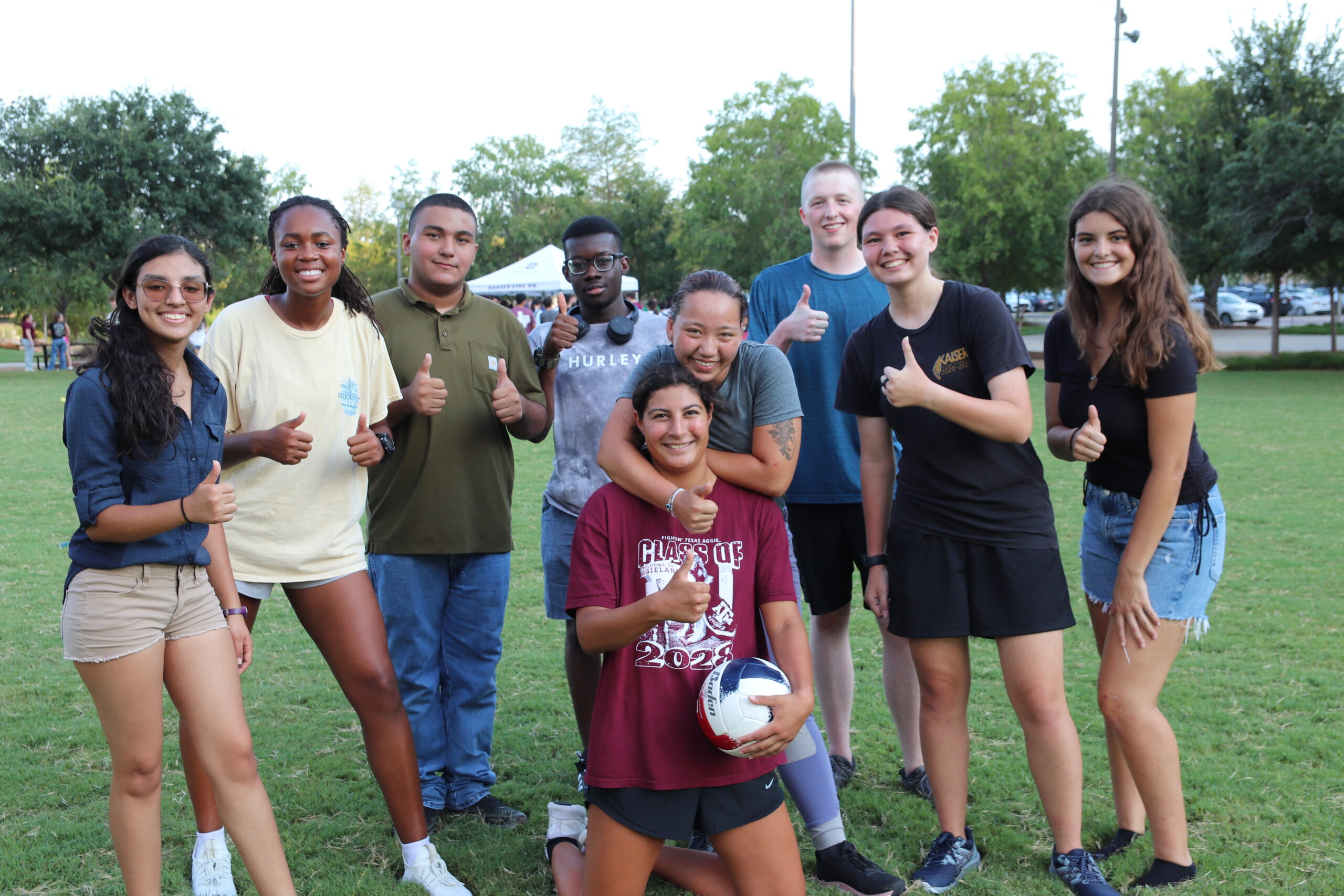 RHA students at AggieFest